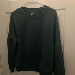 American Eagle Puffer Sleeve Crew